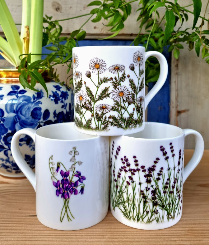 FILIŻANKA PORCELANOWA 230 ML - LAWENDA FILIŻANKA PORCELANOWA 230 ML - LAWENDA