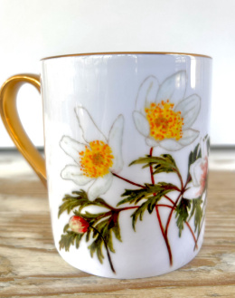 KUBEK PORCELANOWY 360 ML - ZAWILCE