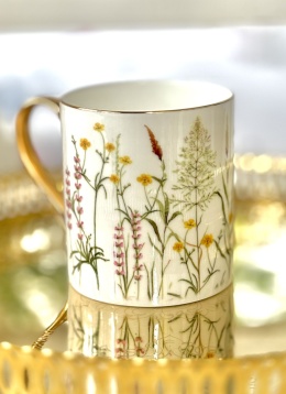 KUBEK PORCELANOWY 360ML - DZIKA ŁĄKA