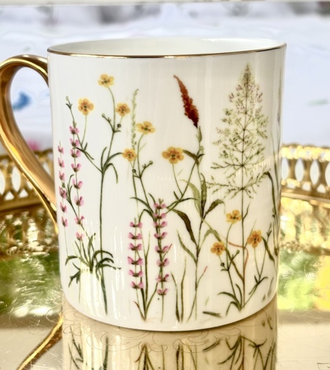 KUBEK PORCELANOWY 360ML - DZIKA ŁĄKA KUBEK PORCELANOWY 360ML - DZIKA ŁĄKA