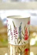 KUBEK PORCELANOWY 360ML - KWIECISTY OGRÓD